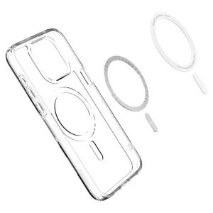 Ovitek Spigen Ultra Hybrid Mag za Iphone 15 pro max-white - slika 6
