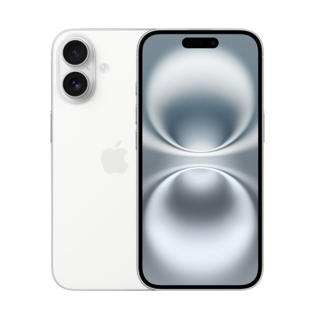 Apple iPhone 16 (128GB) – White Rabljen