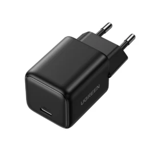 Stenski polnilec Ugreen X512 20W GaN 1x USB-C - Black - slika 4