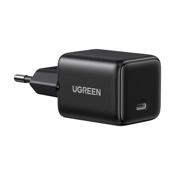 Stenski polnilec Ugreen X512 20W GaN 1x USB-C - Black