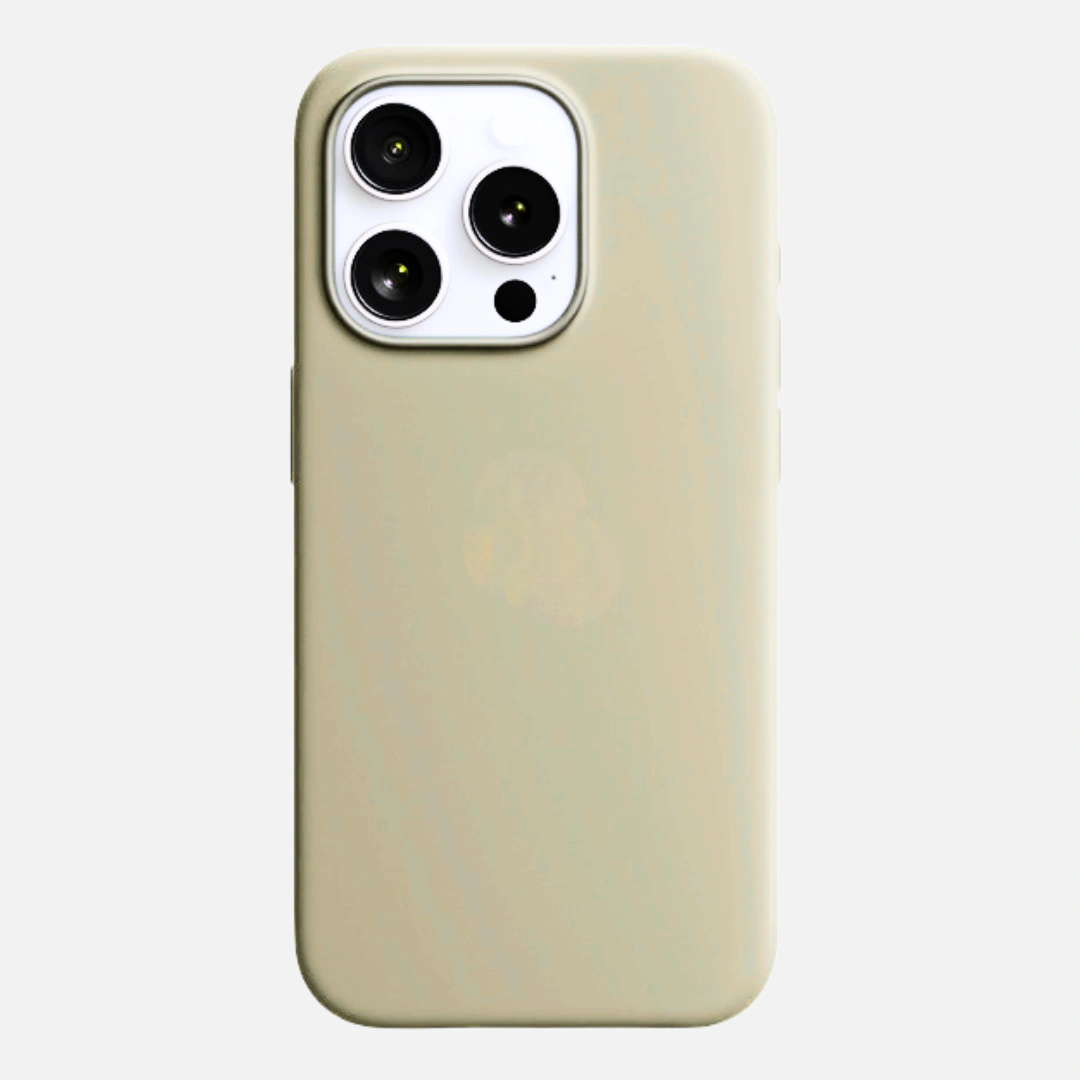 Ovitek Silikonski za iPhone 15 - Bež