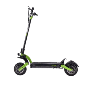 MS ENERGY x10 električni skiro 25,4 cm 2x1000W do 75km LED - črno zelen Rabljen