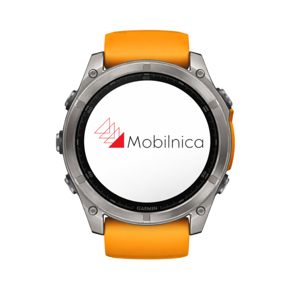 Garmin Fenix 8 51 mm AMOLED Sapphire - TITAN/ORANGE Rabljena