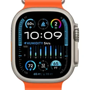 Apple Watch Ultra 2 49mm Cellular - Titanium Orange Ocean Band RABLJENA