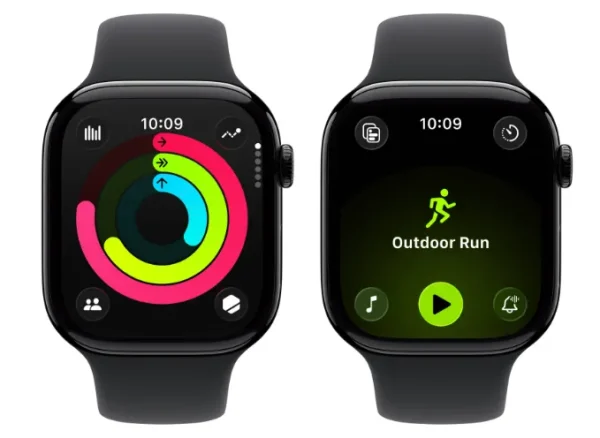 Apple Watch Series 11 GPS 42mm - Jet Black AI Black SB S/M