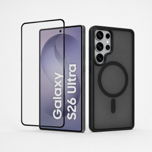 Osnovni Paket za Samsung Galaxy S26 Ultra – Ovitek in Zaščitno Steklo