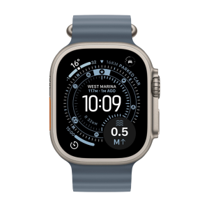 Apple Watch Ultra 3 Cellular 49mm - Natural Titanium Case with Anchor Blue Ocean Band Aktivirana